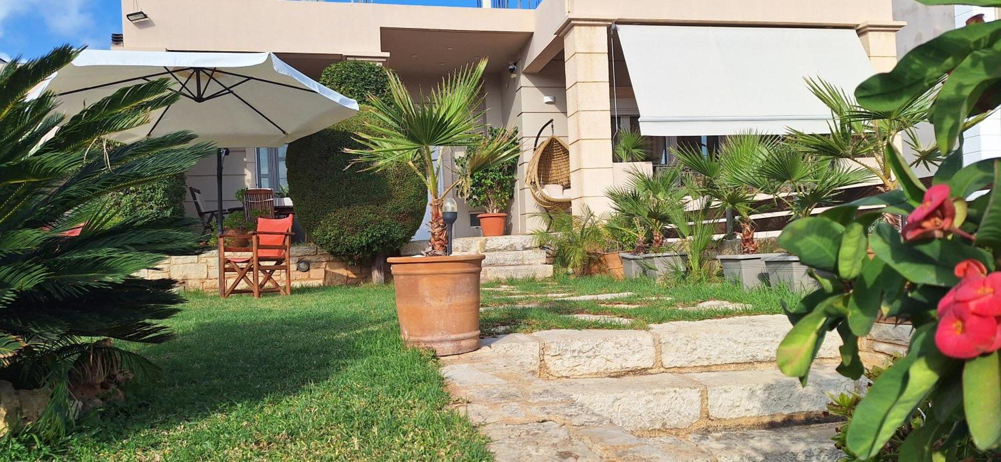 Modern Villa In Chania Perivolia  Exterior photo